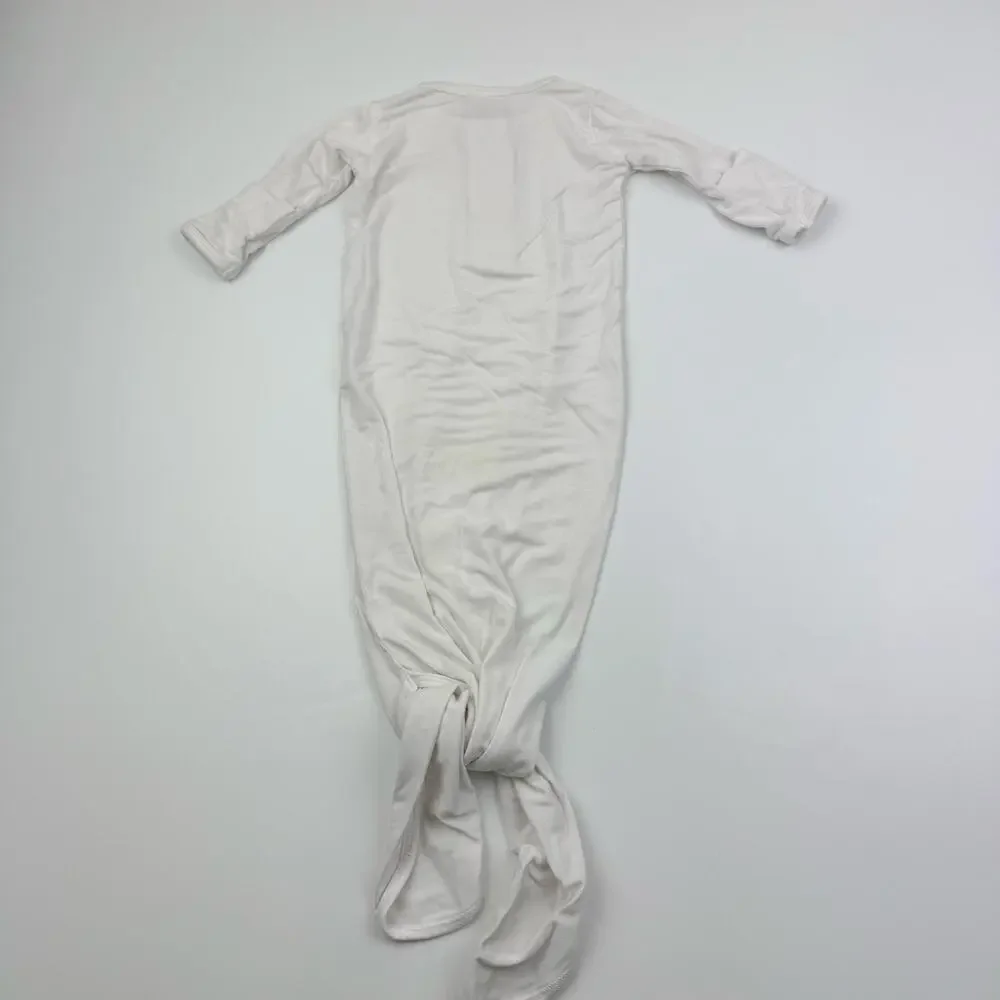 Lou Lou & Co. White Know Gown, Size NB